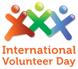 Logo de la Journée internationale des volontaires